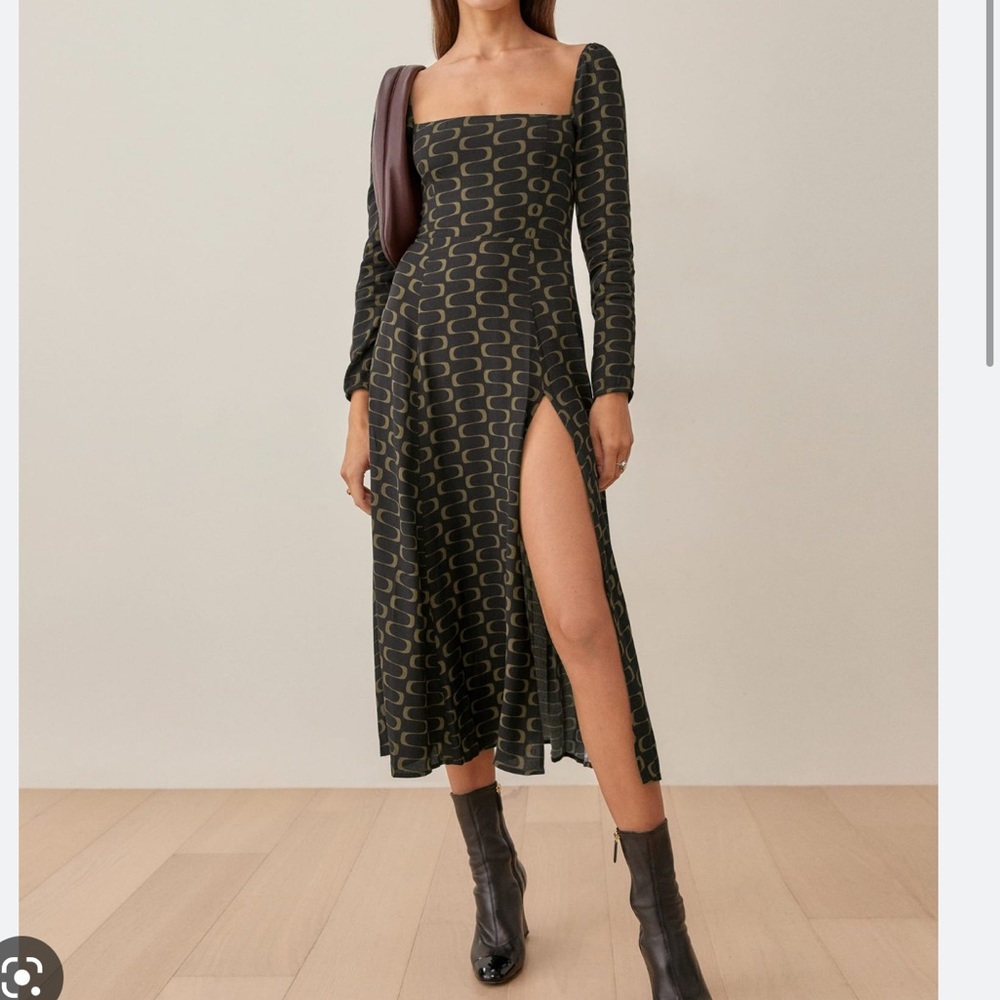 Reformation Sigmund Dress Linguine 8